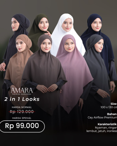KHIBAN AMARA (Khimar Bandana)