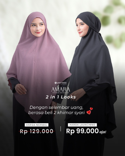 KHIBAN AMARA (Khimar Bandana)